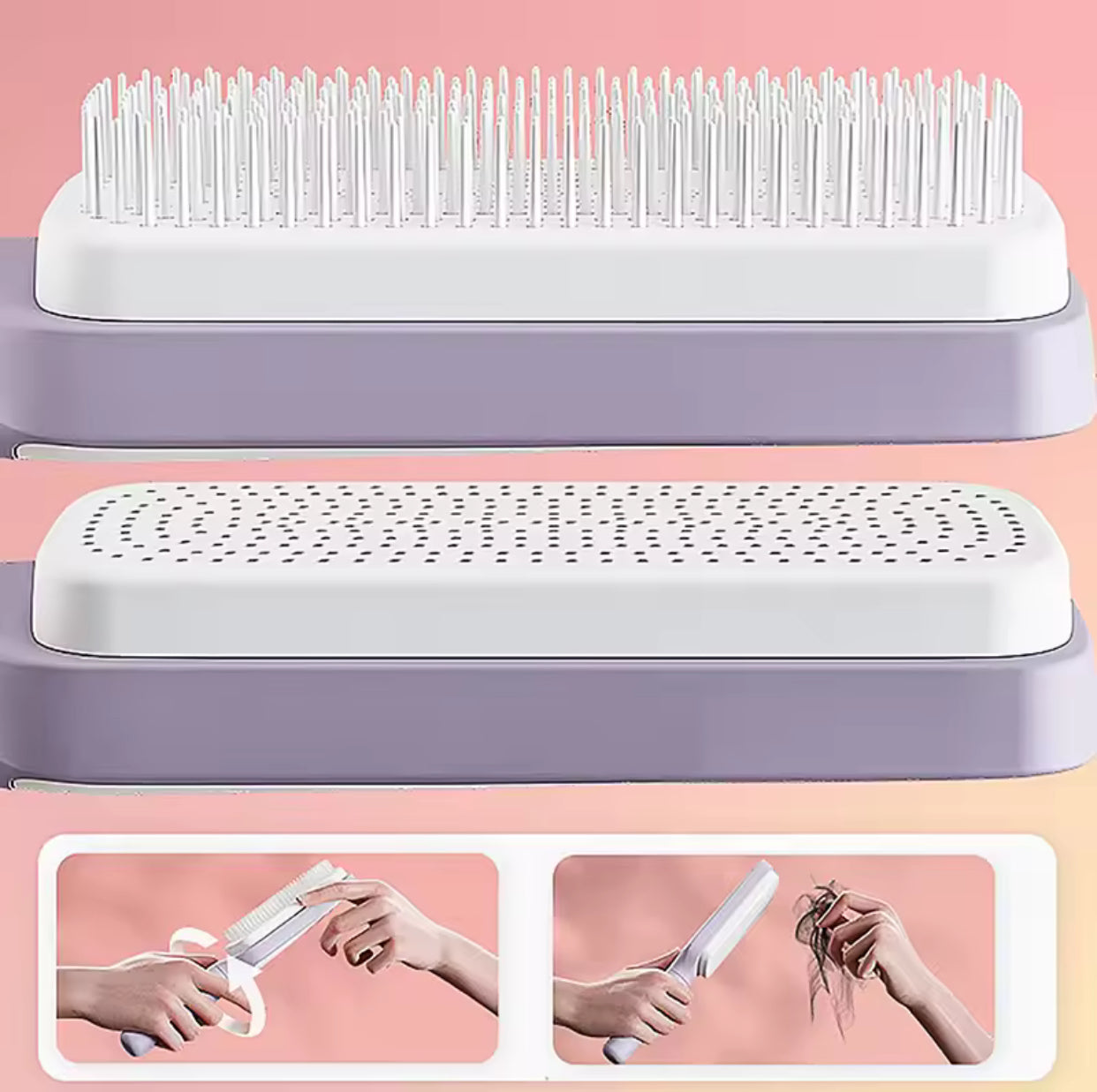 Janbernn™ – Brosse à cheveux rotative