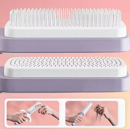 Janbernn™ – Brosse à cheveux rotative
